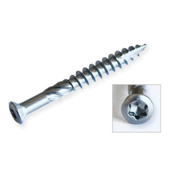 ŠRAFOVI ZA DRVO UTVRĐEN 5x60 AISI410 TX25 TORX 100 KOM